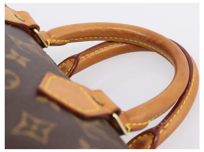 LOUIS VUITTON Monogram Speedy 25 Borsa a mano M41528 LV Auth 201143SAV Monogramma - vista 8