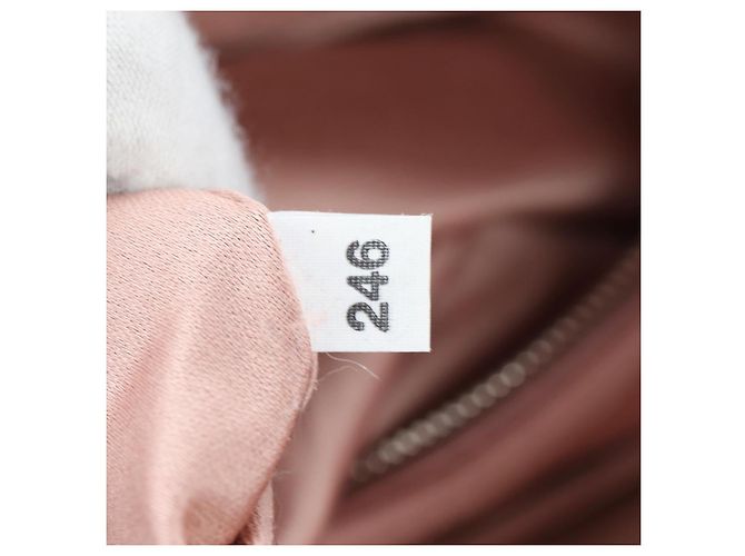 Sac à main Miu Miu Vitterodino en cuir 2way Rose Argent Auth 200774V Argenté - vue 12
