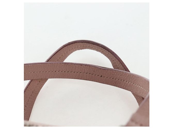 Sac à main Miu Miu Vitterodino en cuir 2way Rose Argent Auth 200774V Argenté - vue 15