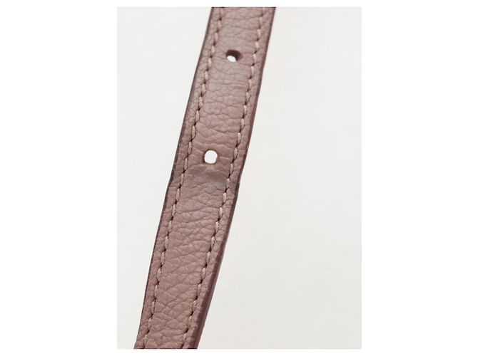 Sac à main Miu Miu Vitterodino en cuir 2way Rose Argent Auth 200774V Argenté - vue 17