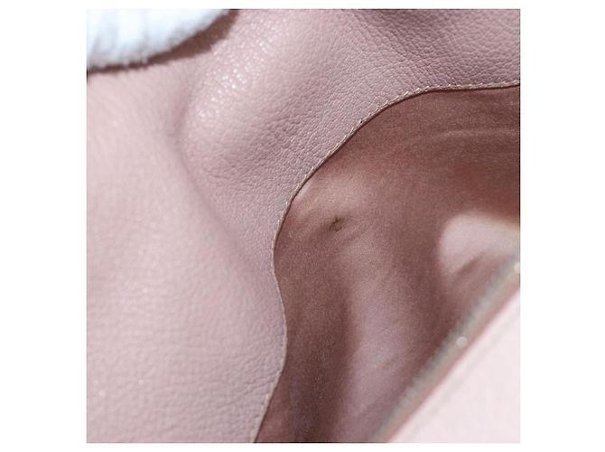 Sac à main Miu Miu Vitterodino en cuir 2way Rose Argent Auth 200774V Argenté - vue 31
