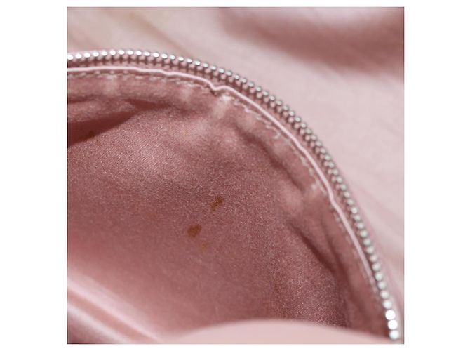 Sac à main Miu Miu Vitterodino en cuir 2way Rose Argent Auth 200774V Argenté - vue 34