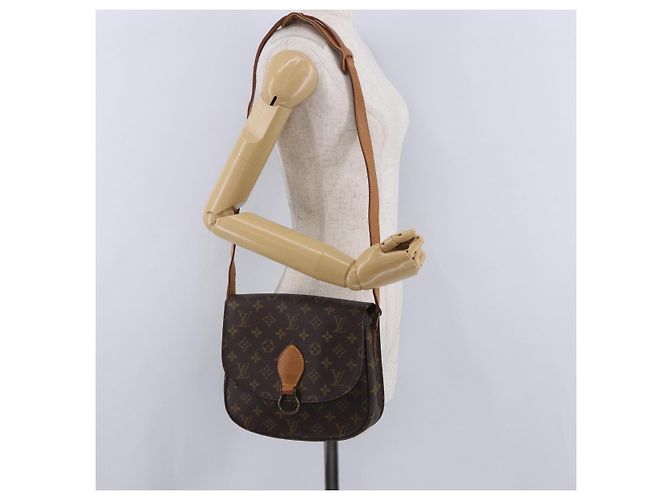 LOUIS VUITTON Monogram Saint Cloud GM Shoulder Bag M51242 LV Auth 203019 Monogramme - vue 27