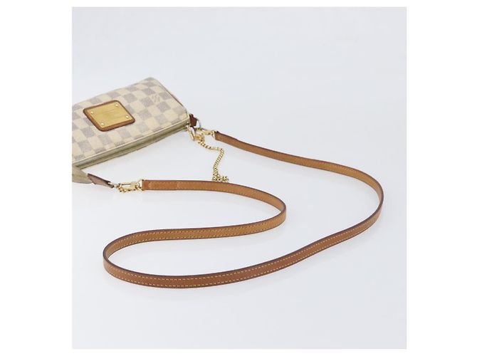 LOUIS VUITTON Damier Azur Eva Shoulder Bag 2way N55214 LV Auth 199205 - vista 8
