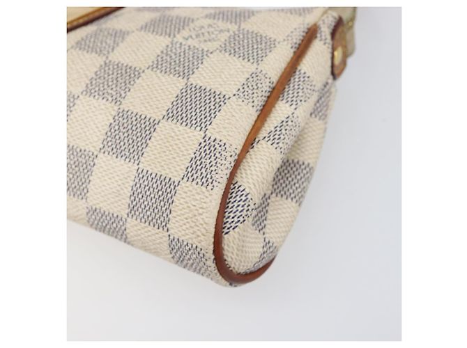 LOUIS VUITTON Damier Azur Eva Shoulder Bag 2way N55214 LV Auth 199205 - vista 9