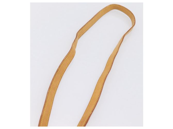 LOUIS VUITTON Nume leather Shoulder Strap Leather 39"" Beige LV Auth BA15748 - vue 8