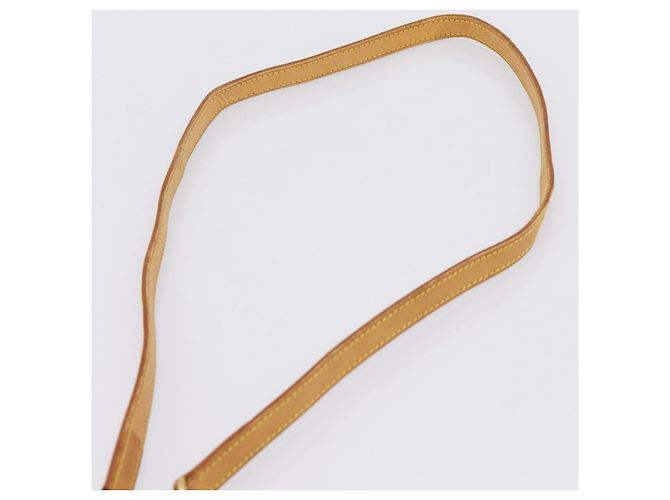 LOUIS VUITTON Nume leather Shoulder Strap Leather 39"" Beige LV Auth BA15748 - vue 9