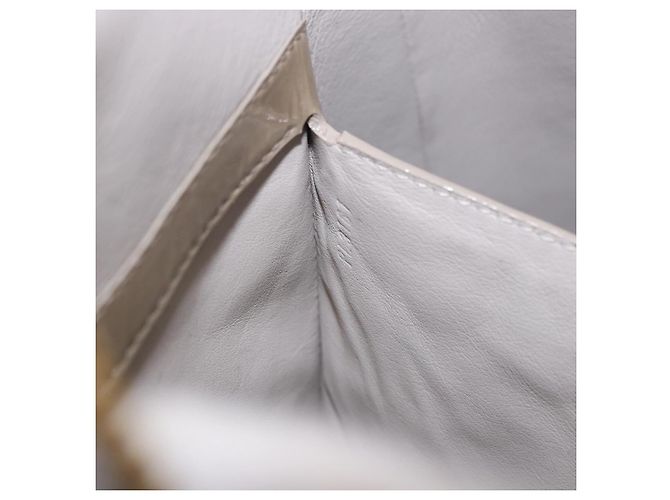 Borsa a mano LOUIS VUITTON Lockit Voyage Mouton Greige M93850 LV Auth am12524SAM - vista 11