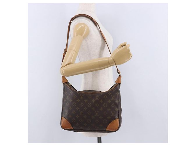 Borsa a tracolla LOUIS VUITTON Monogram Boulogne 30 M51265 LV Auth 200463 Monogramma - vista 23