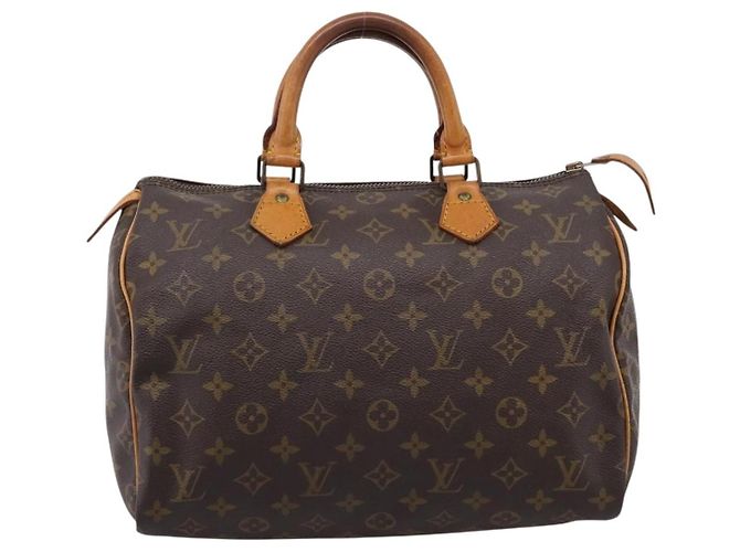 Borsa a mano LOUIS VUITTON Monogram Speedy 30 M41526 LV Auth 201195A Monogramma - vista 13