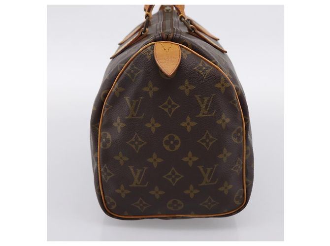 Borsa a mano LOUIS VUITTON Monogram Speedy 30 M41526 LV Auth 201195A Monogramma - vista 3