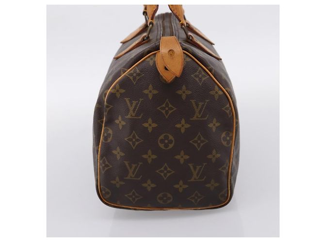 Borsa a mano LOUIS VUITTON Monogram Speedy 30 M41526 LV Auth 201195A Monogramma - vista 4