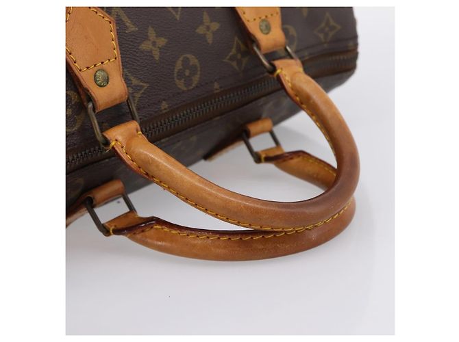 Borsa a mano LOUIS VUITTON Monogram Speedy 30 M41526 LV Auth 201195A Monogramma - vista 7
