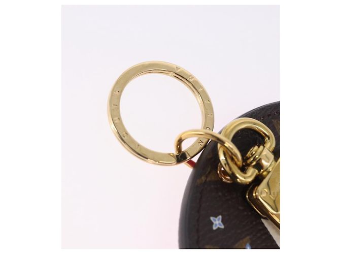 LOUIS VUITTON Monogram Porte Cles Ski Bear Charm M63756 LV Auth 203312M Monogramma - vista 6