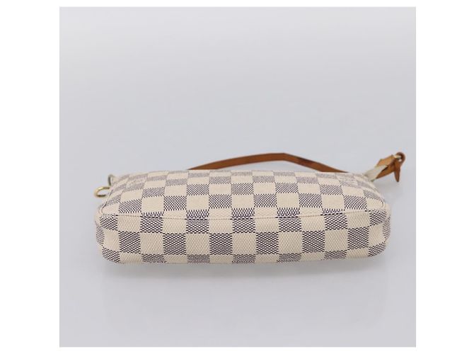 LOUIS VUITTON Damier Azur Pochette Accessoires Pouch N51986 LV Auth 202801 - vista 5