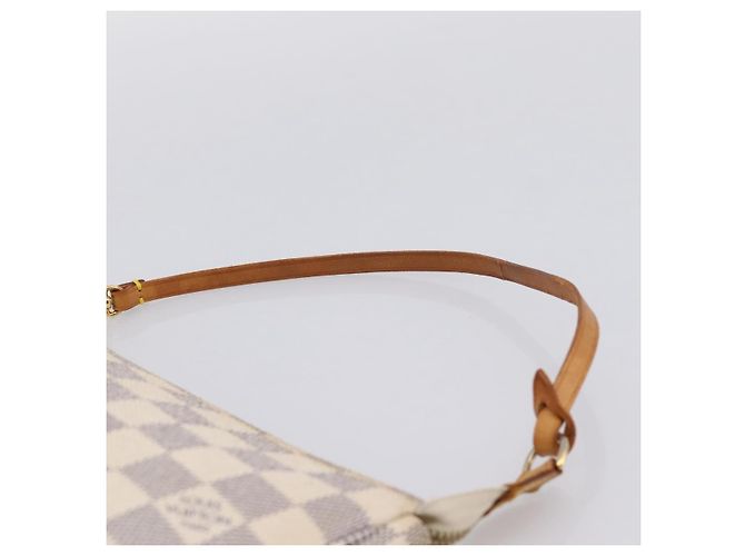 LOUIS VUITTON Damier Azur Pochette Accessoires Pouch N51986 LV Auth 202801 - vista 8