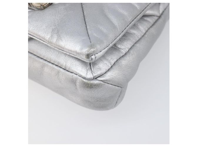 Borsa a tracolla Miu Miu in pelle argento autentica 167579A - vista 9