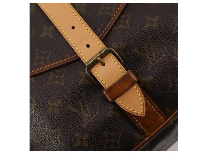 LOUIS VUITTON Monogram Saumur 35 Shoulder Bag M42254 LV Auth hk4113 Monogramma - vista 10