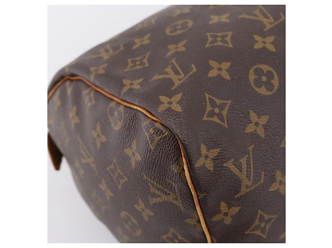 LOUIS VUITTON Monogram Speedy 30 Hand Bag M41526 LV Auth 201410 Monogramma - vista 15
