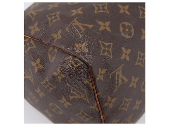 LOUIS VUITTON Monogram Speedy 30 Hand Bag M41526 LV Auth 201410 Monogramma - vista 17