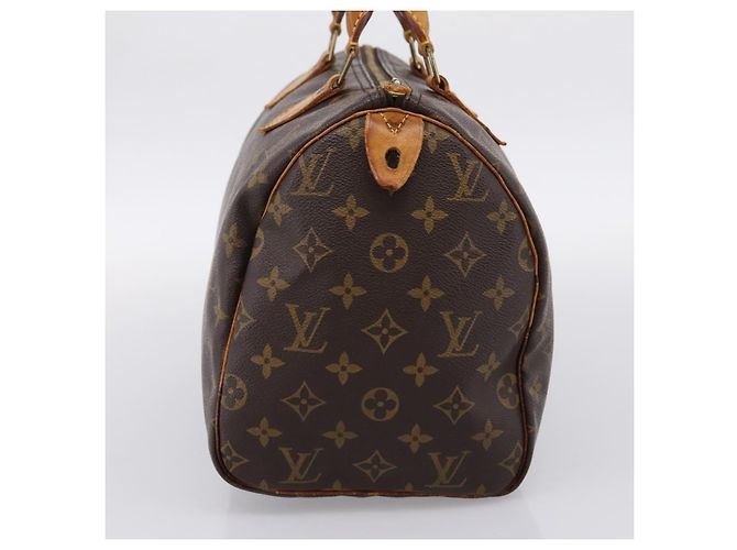 LOUIS VUITTON Monogram Speedy 30 Hand Bag M41526 LV Auth 201410 Monogramma - vista 4