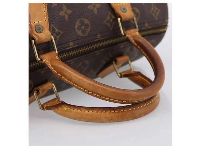 LOUIS VUITTON Monogram Speedy 30 Hand Bag M41526 LV Auth 201410 Monogramma - vista 7