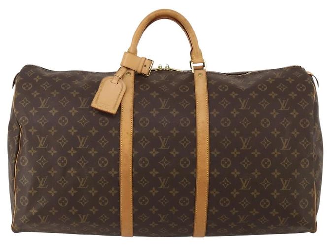 LOUIS VUITTON Monogram Keepall 60 Boston Bag M41422 LV Auth 196972 Monogramm - Ansicht 13