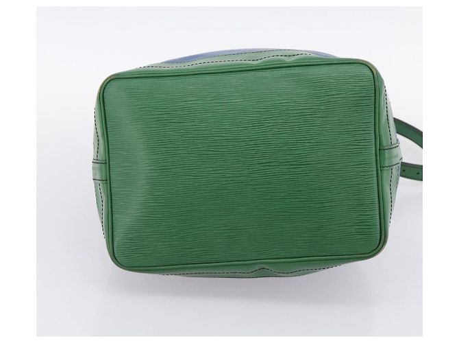 Borsa a tracolla LOUIS VUITTON Epi Noe Green Blue M44044 LV Auth ka6071 Verde - vista 5