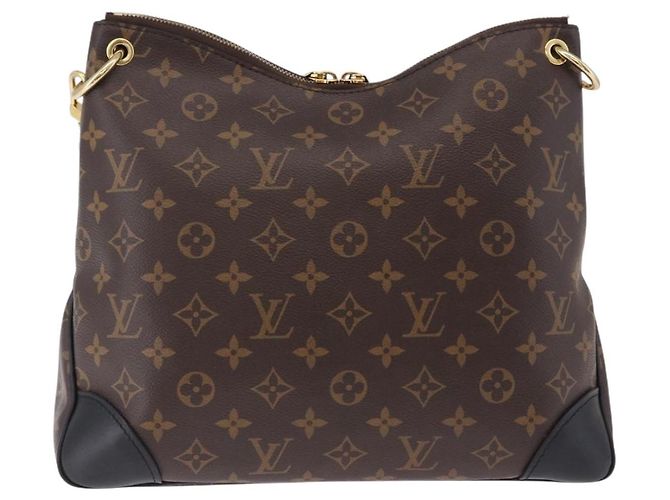 LOUIS VUITTON Monogram Odeon NM MM Schultertasche M45352 LV Auth 199968V Monogramm - Ansicht 2