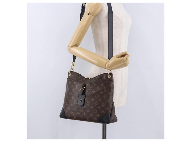 LOUIS VUITTON Monogram Odeon NM MM Schultertasche M45352 LV Auth 199968V Monogramm - Ansicht 24