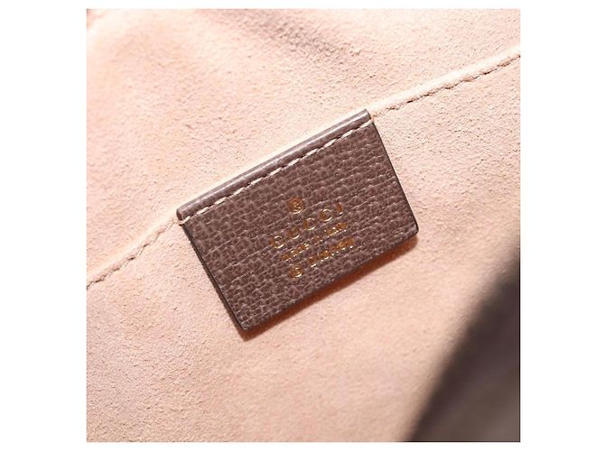 Borsa a tracolla GUCCI GG Supreme Disney Donald Duck PVC Beige 648124 Auth 202863SAM - vista 20