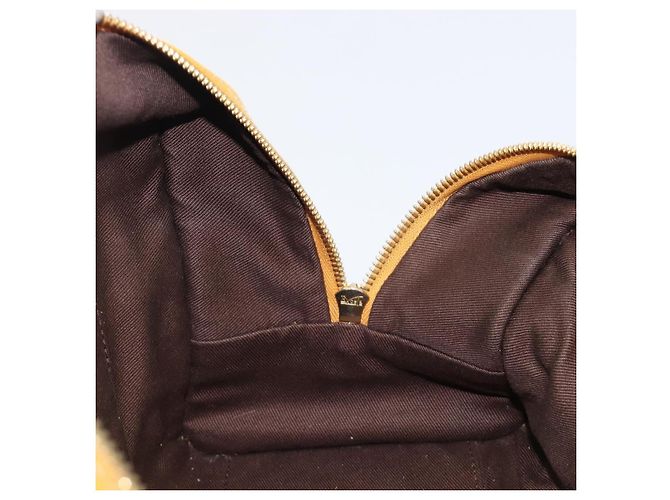 Borsa a mano LOEWE Amazona 28 Suede Yellow Gold Auth 200433V D'oro Giallo - vista 22