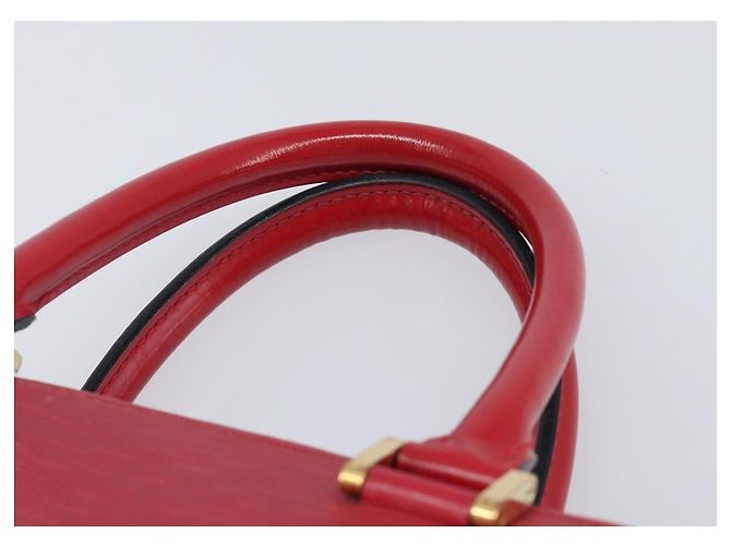 Borsa a mano LOUIS VUITTON Epi Pont Neuf Rossa M52057 LV Auth ka6088 Rosso - vista 14