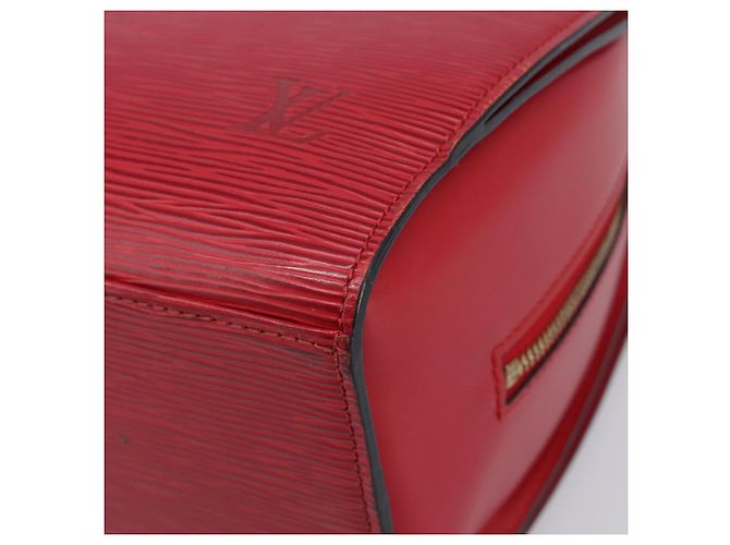 Borsa a mano LOUIS VUITTON Epi Pont Neuf Rossa M52057 LV Auth ka6088 Rosso - vista 15