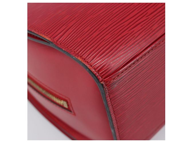 Borsa a mano LOUIS VUITTON Epi Pont Neuf Rossa M52057 LV Auth ka6088 Rosso - vista 16