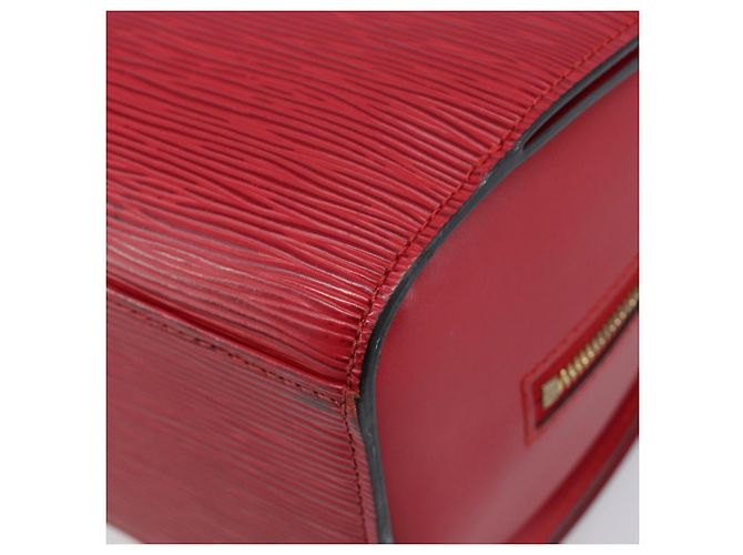 Borsa a mano LOUIS VUITTON Epi Pont Neuf Rossa M52057 LV Auth ka6088 Rosso - vista 17