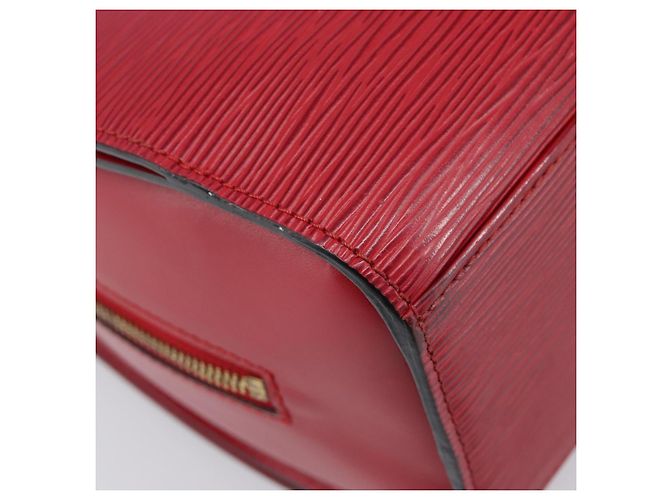 Borsa a mano LOUIS VUITTON Epi Pont Neuf Rossa M52057 LV Auth ka6088 Rosso - vista 18