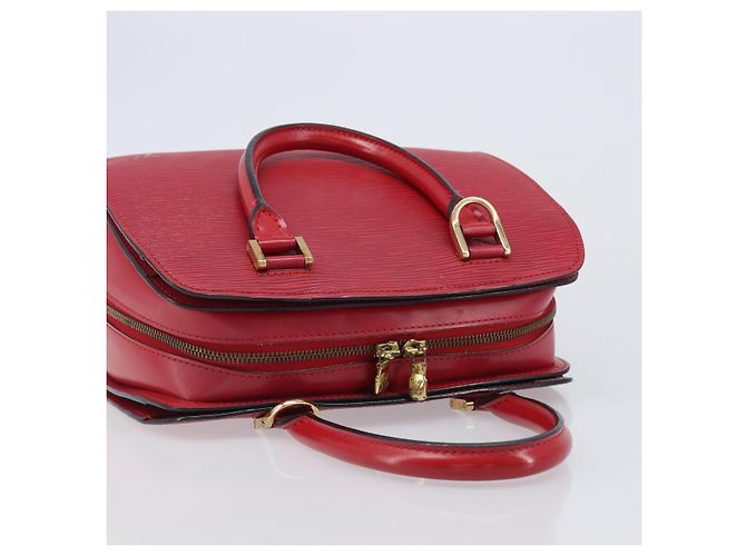 Borsa a mano LOUIS VUITTON Epi Pont Neuf Rossa M52057 LV Auth ka6088 Rosso - vista 7