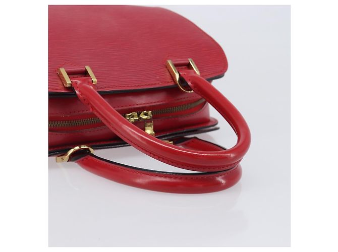 Borsa a mano LOUIS VUITTON Epi Pont Neuf Rossa M52057 LV Auth ka6088 Rosso - vista 8