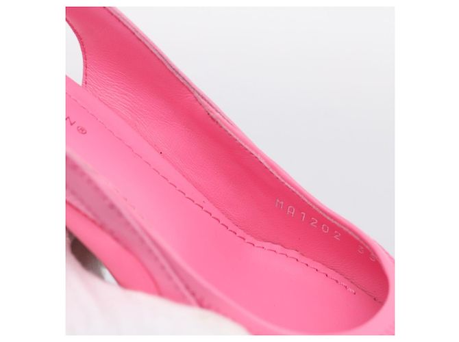 LOUIS VUITTON Arclight Pumps mit spitzer Kappe aus Leder Rosa LV Auth 202728M Pink - Ansicht 13