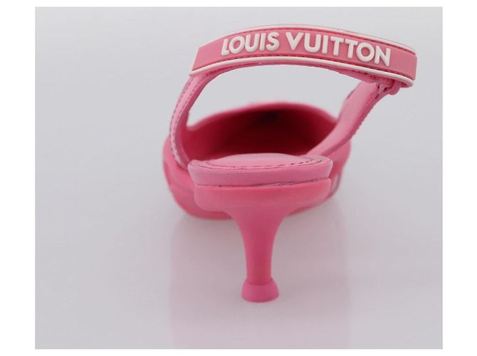 LOUIS VUITTON Arclight Pumps mit spitzer Kappe aus Leder Rosa LV Auth 202728M Pink - Ansicht 7