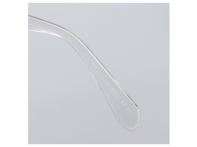 Gafas de sol sin montura CHANEL plástico Clear CC Auth BA15664M - vista 10