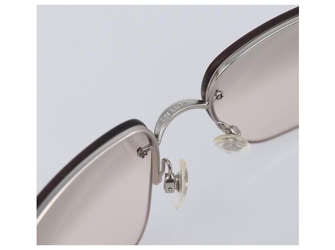Gafas de sol sin montura CHANEL plástico Clear CC Auth BA15664M - vista 16