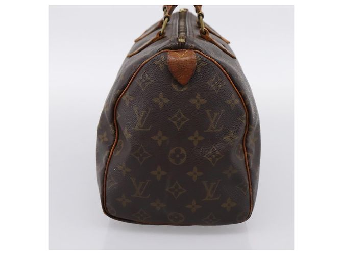 LOUIS VUITTON Monogram Speedy 30 Borsa a Mano M41526 LV Auth 203162 Monogramma - vista 3