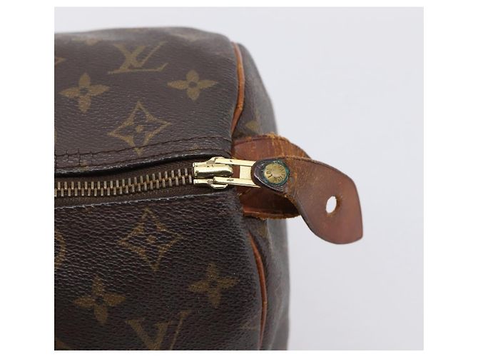 LOUIS VUITTON Monogram Speedy 30 Borsa a Mano M41526 LV Auth 203162 Monogramma - vista 8