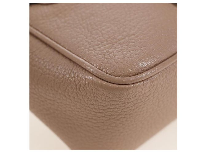 Bolsa de Ombro Miu Miu em Couro 2way Rosa Ouro Auth 202204M Dourado - vista 15