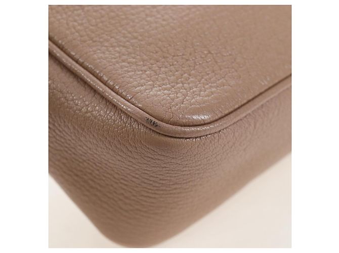 Bolsa de Ombro Miu Miu em Couro 2way Rosa Ouro Auth 202204M Dourado - vista 17