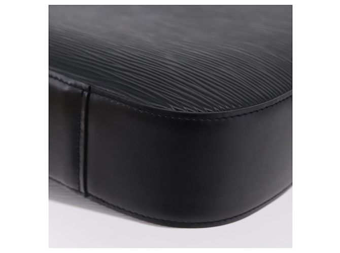 LOUIS VUITTON Borsa a tracolla Epi Revli Nera M52162 LV Auth 203149V Nero - vista 18