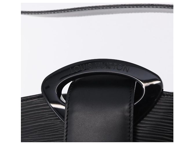 LOUIS VUITTON Borsa a tracolla Epi Revli Nera M52162 LV Auth 203149V Nero - vista 8