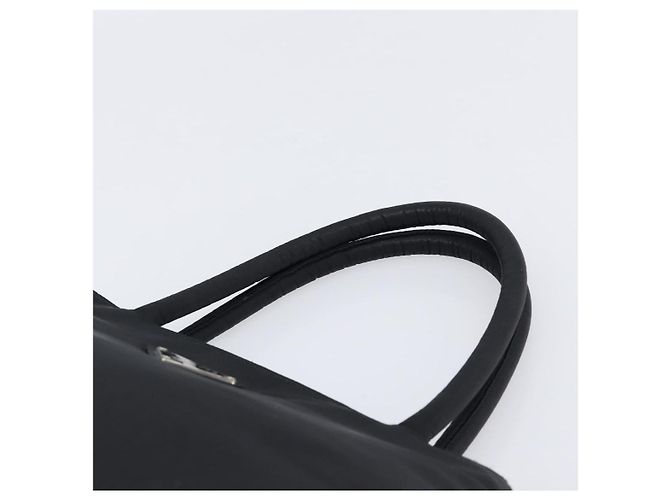 Bolsa de mão PRADA Nylon Black Auth 201421 Preto - vista 14